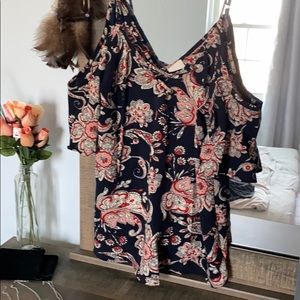 Daytrip off the shoulder top